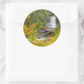 VS, Oregon, Silver Falls State Park 2 Ronde Sticker (Tas)