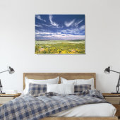 VS, Oregon, Steens Mountain. Lente bloeit Canvas Afdruk (Insitu (Slaapkamer))