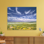 VS, Oregon, Steens Mountain. Lente bloeit Canvas Afdruk (Insitu (Woonkamer))