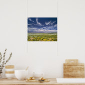 VS, Oregon, Steens Mountain. Lente bloeit Poster (Keuken)