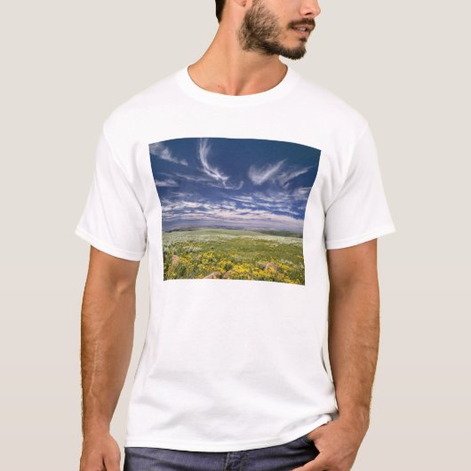 VS, Oregon, Steens Mountain. Lente bloeit T-shirt (Voorkant)