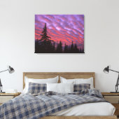 VS, Oregon, Three Sisters Wilderness, Levendig Canvas Afdruk (Insitu (Slaapkamer))