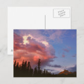 VS, Oregon, Umpqua National Forest. Storm Briefkaart (Voorkant / Achterkant)