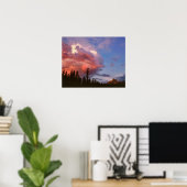 VS, Oregon, Umpqua National Forest. Storm Poster (Thuiskantoor)