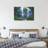 VS, Oregon, Willamette National Forest. Uitzicht o Canvas Afdruk (Insitu (Slaapkamer))