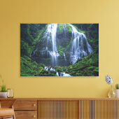 VS, Oregon, Willamette National Forest. Uitzicht o Canvas Afdruk (Insitu (Woonkamer))