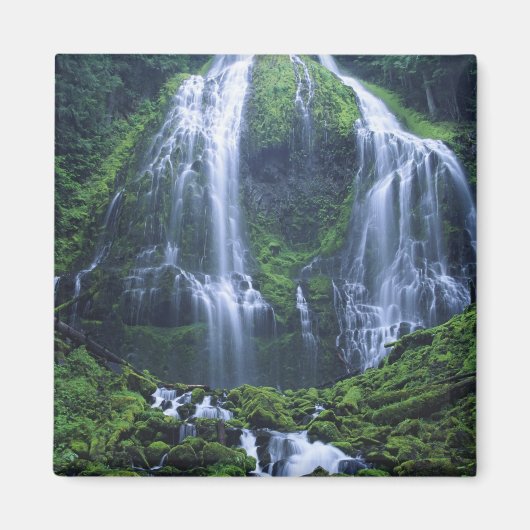 VS, Oregon, Willamette National Forest. Uitzicht o Magneet (Voorkant)