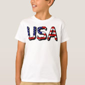 VS overlay op US Flag bcnt T-shirt (Voorkant)