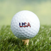 VS overlay op US Flag be6 gbcnt Golfballen (Insitu Shirt)