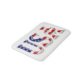 VS overlay op US Flag bmcnt Badmat (Gekanteld)