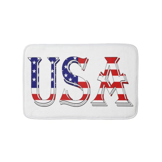 VS overlay op US Flag bmcnt Badmat (Voorkant)