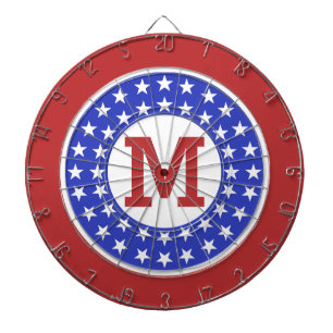 VS Patriot Custom Monogram dart board Dartbord