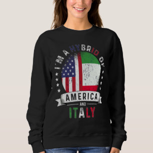 VS-patriot Italië vlag Amerikaans Italiaans geteel Trui