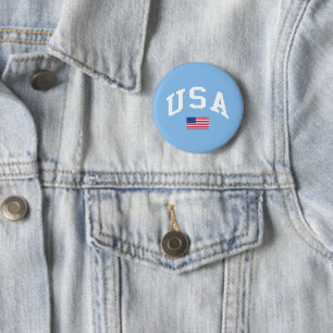 VS Patriotische Onafhankelijkheidsdag Amerikaanse Ronde Button 5,7 Cm
