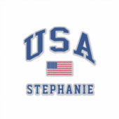 VS Patriotische Onafhankelijkheidsdag Amerikaanse Sticker (Voorkant)