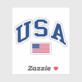 VS Patriotische Onafhankelijkheidsdag Amerikaanse Sticker (Vel)