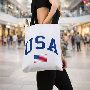 VS Patriotische Onafhankelijkheidsdag Amerikaanse Tote Bag