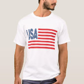 VS Patriotische Vlag T-shirt (Voorkant)