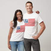 VS Patriotische Vlag T-shirt (Unisex)