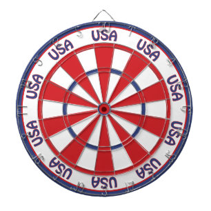 VS Patriottisch Rood, Wit, Blauw Dartbord