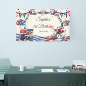 VS Patriottische 4 juli verjaardag Spandoek (Beurs)