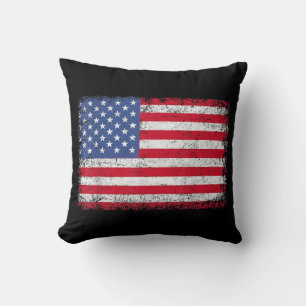VS Patriottische Amerikaanse Vlag Voor Mannen Vrou Kussen