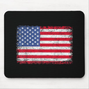 VS Patriottische Amerikaanse Vlag Voor Mannen Vrou Muismat