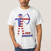 VS Patriottische BOOGSCHIETEN T-shirt (Voorkant)