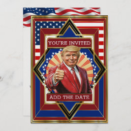 VS Patriottische Deco Kaart