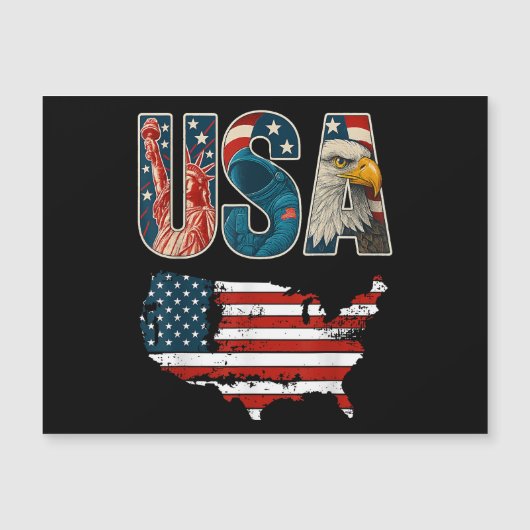 VS Patriottische Verenigde Staten 4 juli Amerikaan (Voorkant)