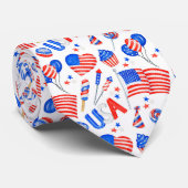 VS patriottische vlag halsband Stropdas (Opgerold)