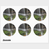 VS, Pennsylvania, Benton. Delicate Waterval Ronde Sticker (Vel)