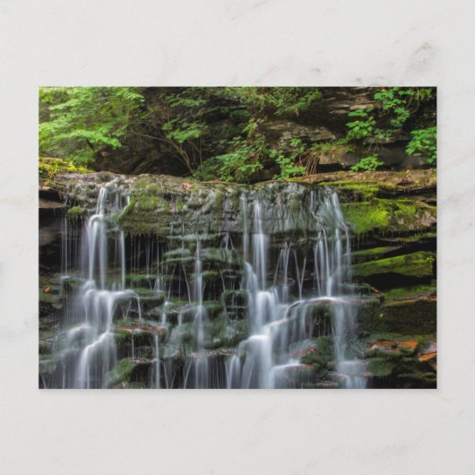 VS, Pennsylvania, Benton. Waterval in Ricketts Briefkaart (Voorkant)