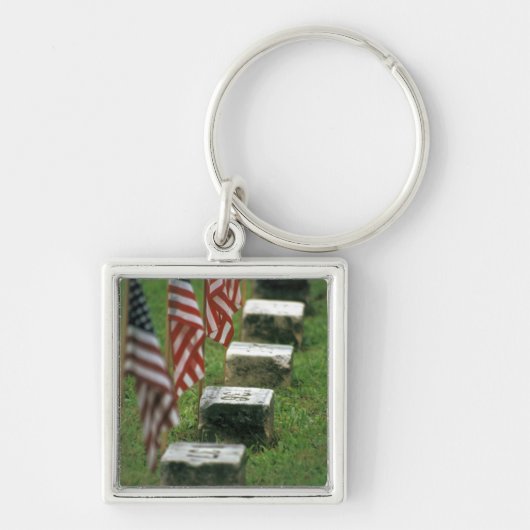 VS, Pennsylvania, Gettysburg. Amerikaanse Burgeroo Sleutelhanger (Voorkant)