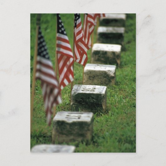 VS, Pennsylvania, Gettysburg. Burgeroorlog Briefkaart (Voorkant)