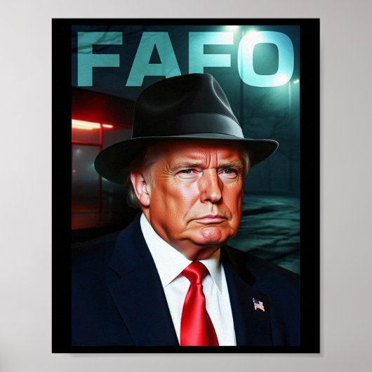 VS President Fafo Poster (Voorkant)
