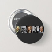 VS-presidenten Ronde Button 5,7 Cm (Voorkant /achterkant)