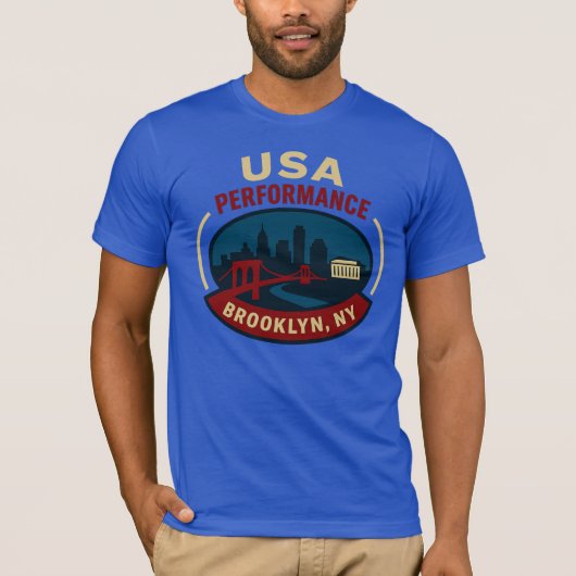 VS-prestatie Brooklyn T-shirt (Voorkant)