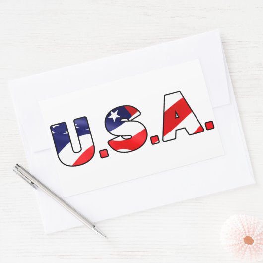 VS RECHTHOEKIGE STICKER (Envelop)