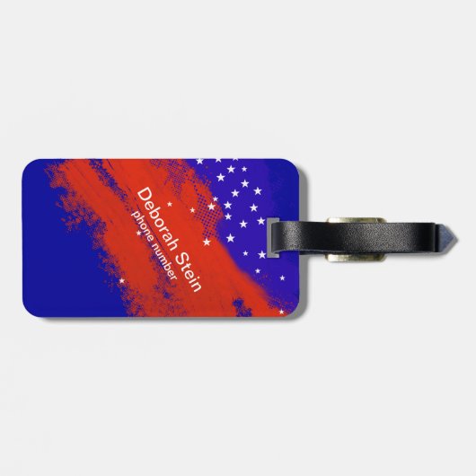 VS reizen Bagagelabel (Achterkant horizontaal)