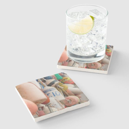 VS, Rhode Island, Block Island Stenen Onderzetter (Zijkant)