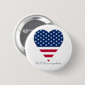 VS RONDE BUTTON 5,7 CM (Voorkant /achterkant)