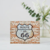 VS Route 66 Briefkaart (Staand voorkant)