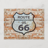 VS Route 66 Briefkaart (Voorkant)