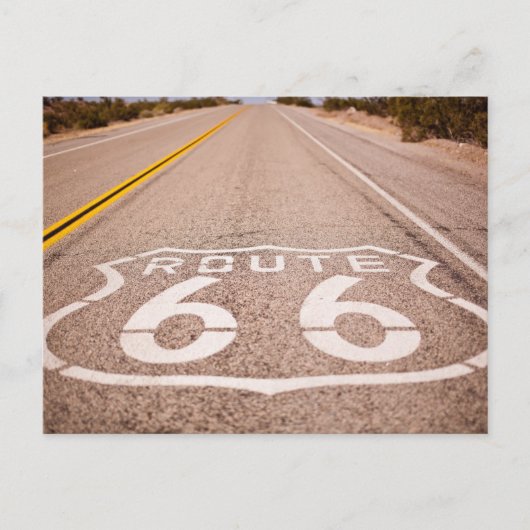 VS Route 66 Briefkaart (Voorkant)