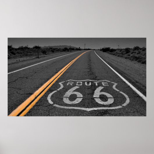 VS Route 66 Poster (Voorkant)