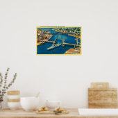 VS-slagschip door Portland Poster (Keuken)