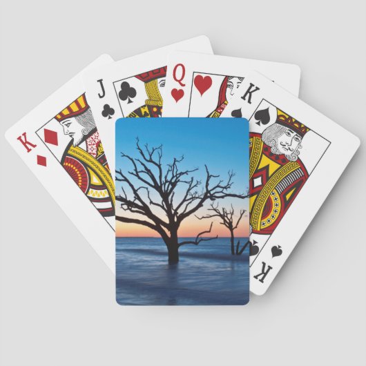 VS, South Carolina, Edisto Island, Botany Bay Pokerkaarten (Achterkant)