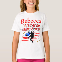 VS SPELEN LIEVER VOETBAL GEPERSONALISEERD T-SHIRT