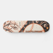 VS Sportteam San Francisco Bay Area Baseball Skateboard (Horizontaal)